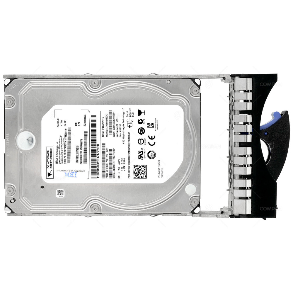 98Y3575 IBM HDD 4TB 7.2K SED SAS 6G 3.5" LFF HOT-SWAP